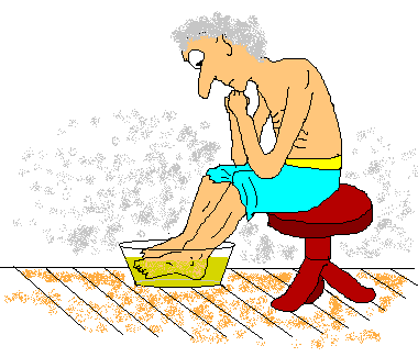 Ocet na mytí nohou